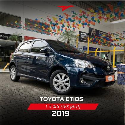 TOYOTA ETIOS 1.5 XLS 16V FLEX 4P AUTOMÁTICO TOYOTA ETIOS 1.5 XLS 16V FLEX 4P AUTOMÁTICO
